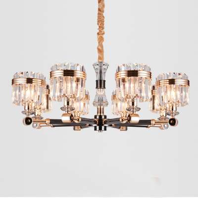 Zhongshan Lighting Chandeliers Pendant Lights High Quality Mosque Decoration Bamboo Lighting and Circuitry Design Iron + Crystal